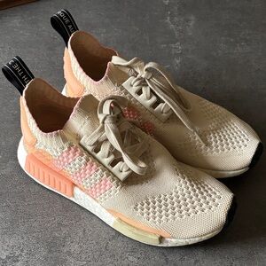 Adidas Boost La Marque Aux 3 Bandes Knit Sneakers